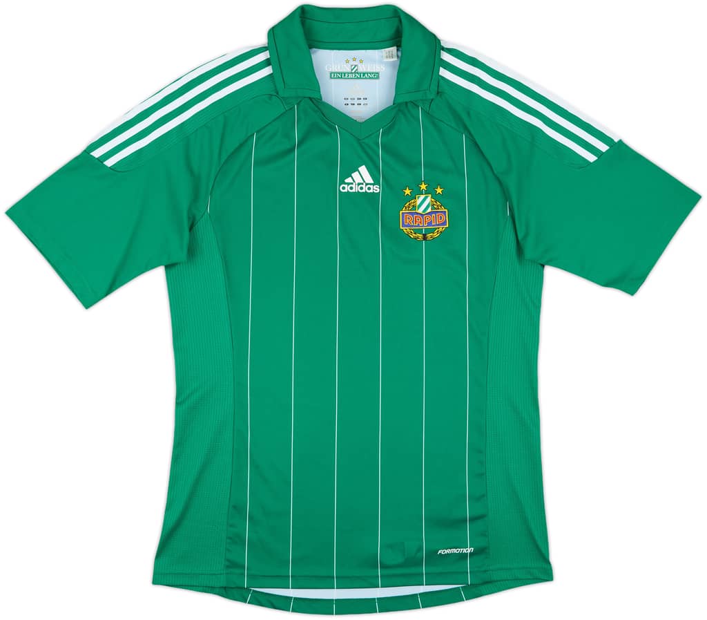 2011-12 Rapid Vienna Player Issue Home Shirt - 10/10 - (L)