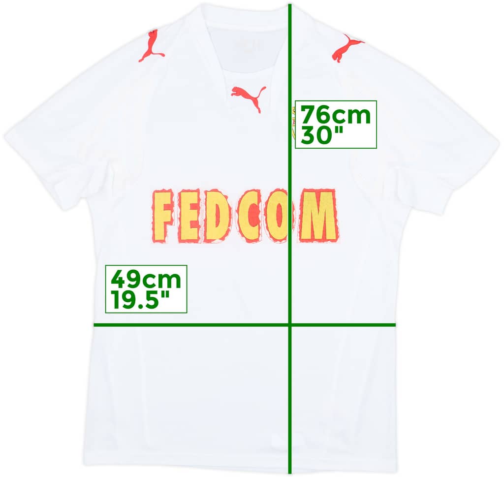 2007-08 Monaco Away Shirt - 4/10 - (L)