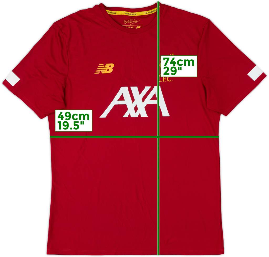 2019-20 Liverpool New Balance Training Shirt - 9/10 - (M)
