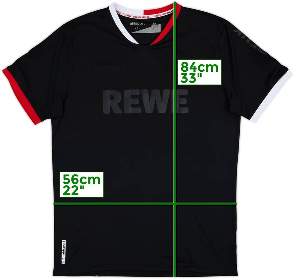 2021-22 FC Koln Third Shirt - 10/10 - (XXL)