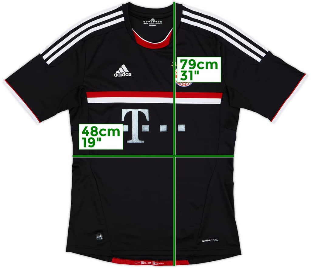 2011-12 Bayern Munich Third Shirt - 5/10 - (M)