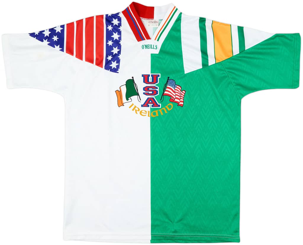 1994 Ireland O'Neills World Cup Training Shirt - 9/10 - (XL)