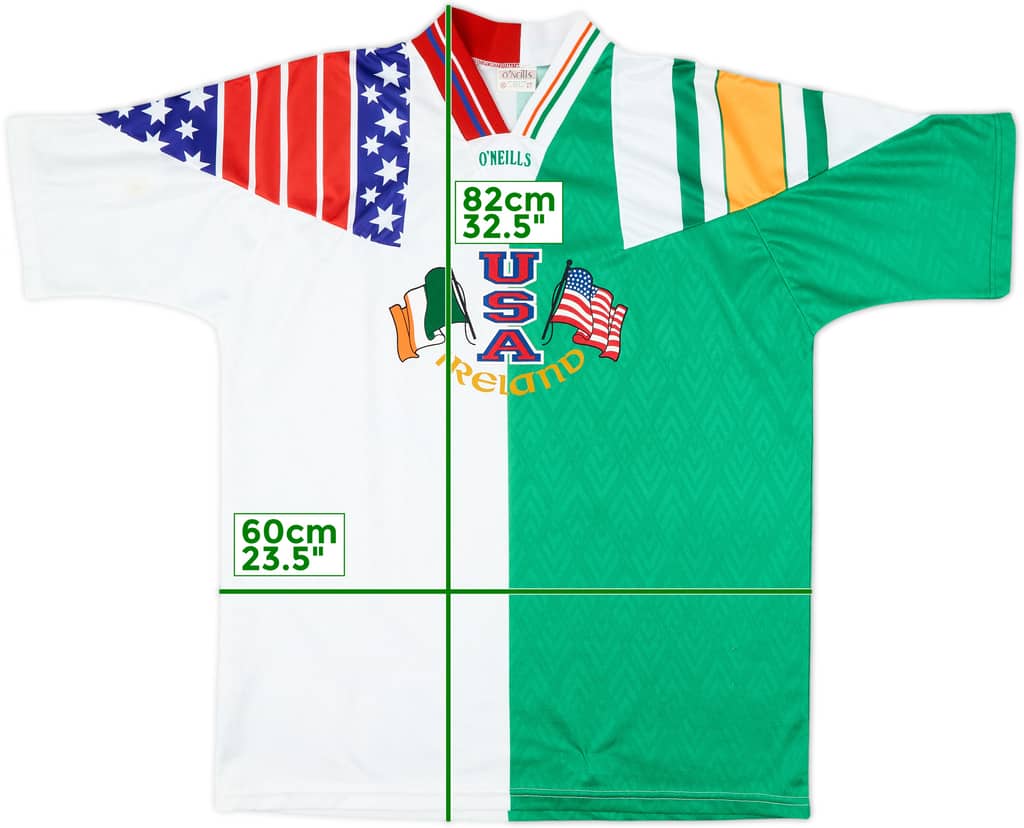 1994 Ireland O'Neills World Cup Training Shirt - 9/10 - (XL)