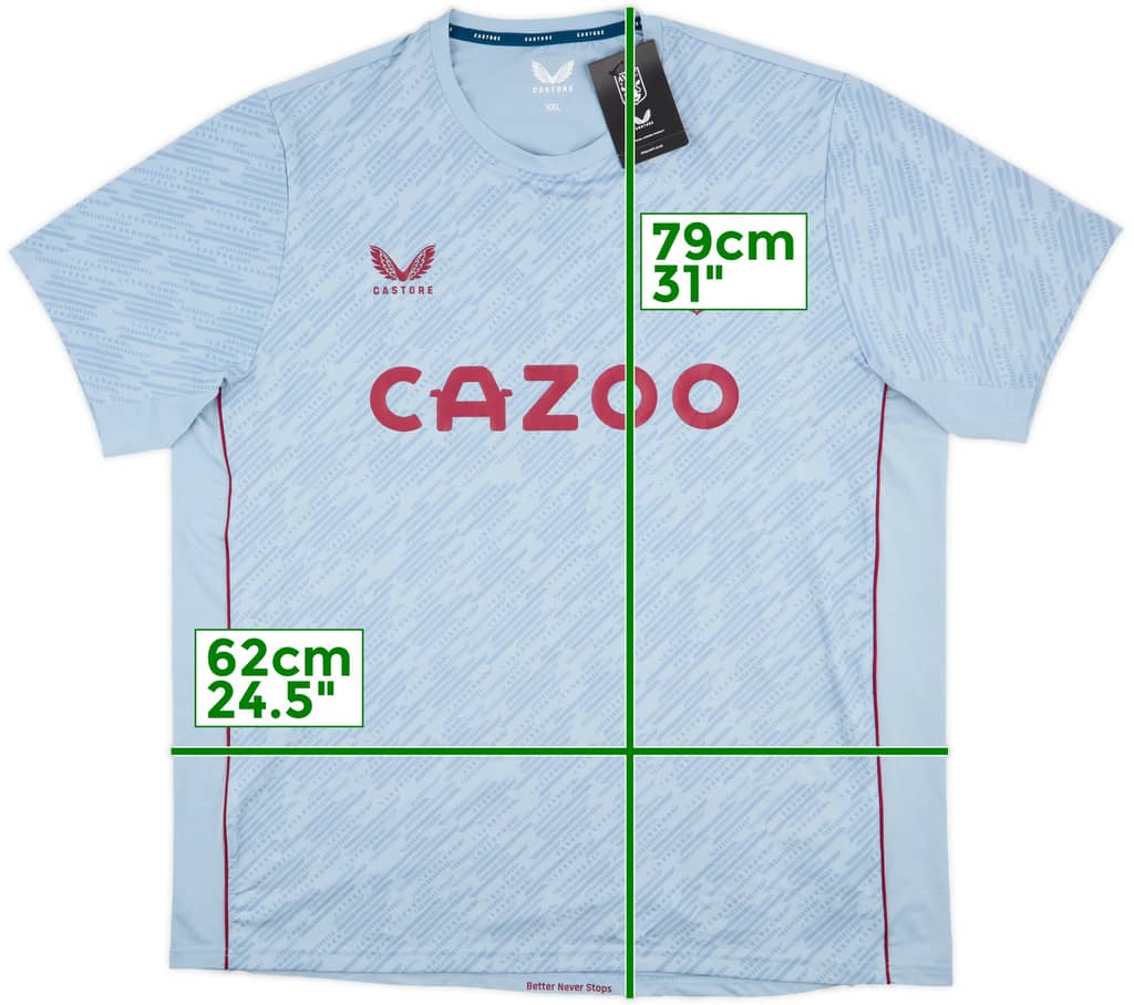 2022-23 Aston Villa Castore Training Shirt (XXL)