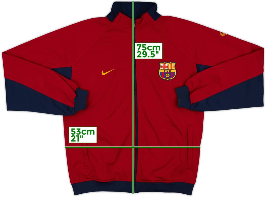 2003-04 Barcelona Nike Track Jacket - 8/10 - (M)