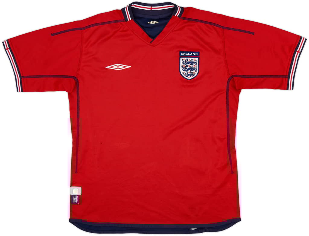 2002-04 England Away Shirt - 5/10 - (S)