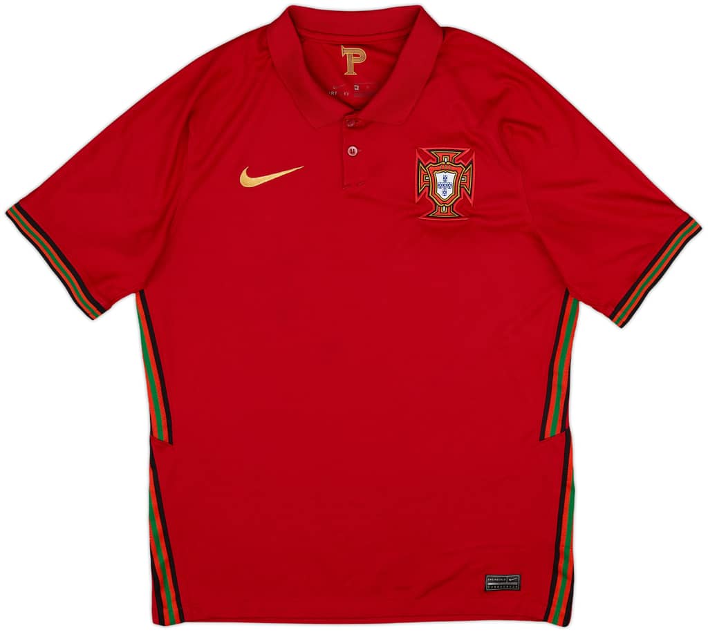 2020-21 Portugal Home Shirt - 8/10 - (M)