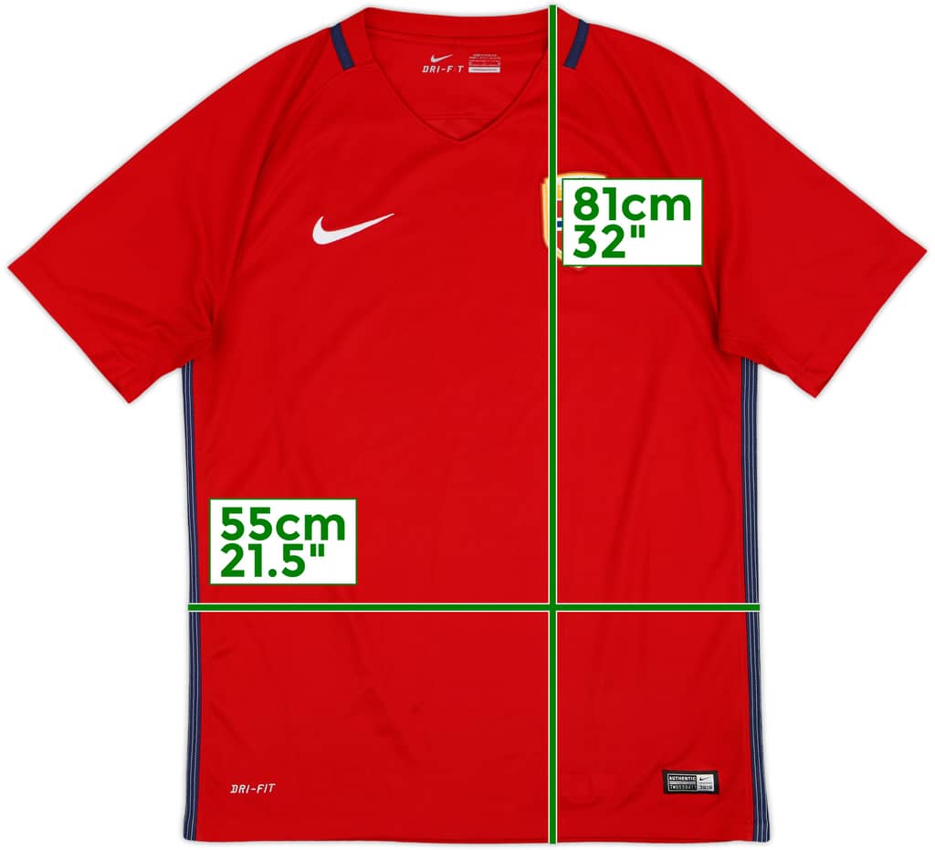 2016-18 Norway Home Shirt - 9/10 - (M)