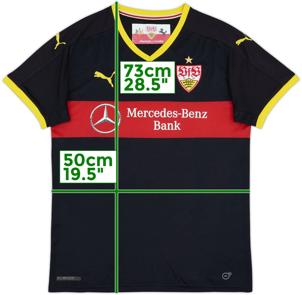 2015-16 Stuttgart Third Shirt - 8/10 - (M)