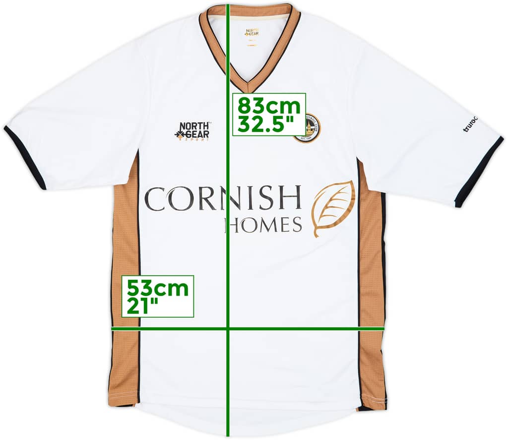 2008-09 Truro City Home Shirt - 6/10 - (M)
