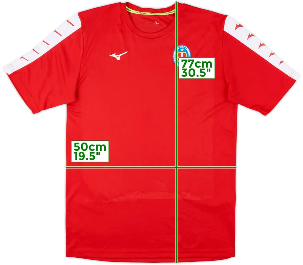 2019-20 Novara Mizuno Training Shirt - 9/10 - (L)