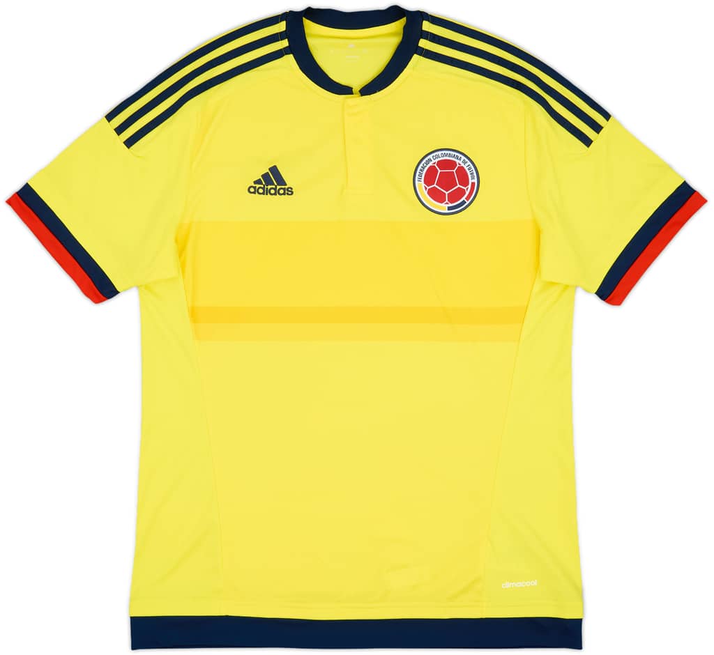 2015 Colombia Copa America Home Shirt - 8/10 - (M)