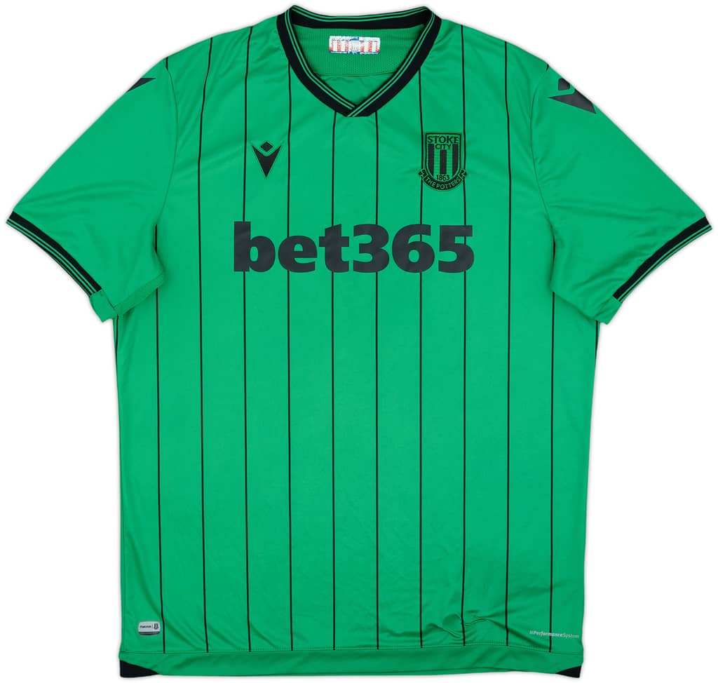 2021-22 Stoke City Away Shirt - 8/10 - (XXL)