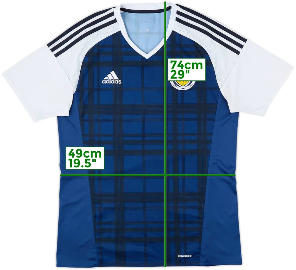 2015-17 Scotland Home Shirt - 9/10 - (M)