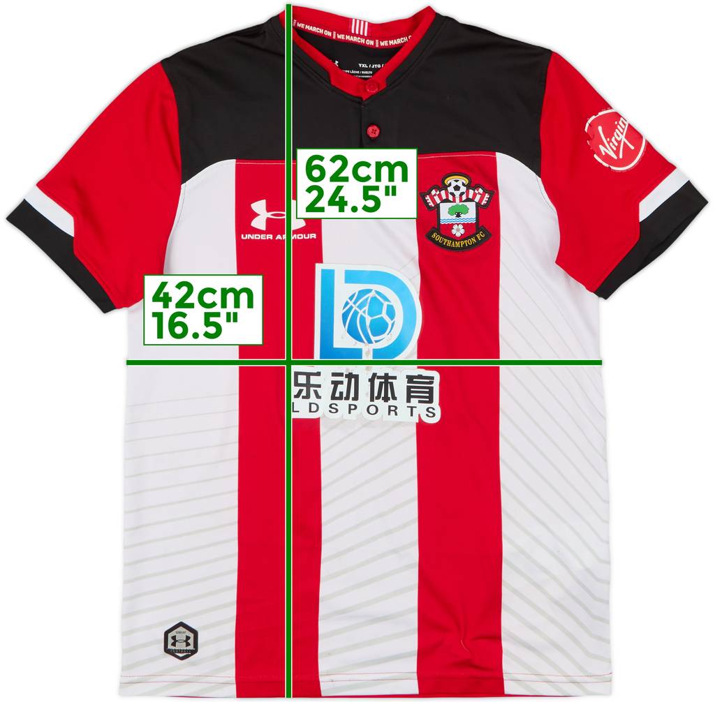 2019-20 Southampton Home Shirt - 4/10 - (XL.Boys)