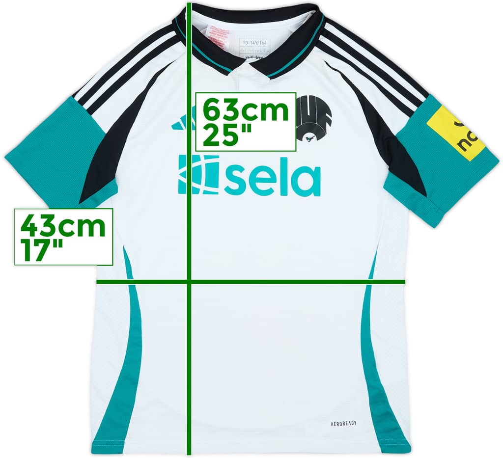 2024-25 Newcastle Third Shirt - 5/10 - (L.Boys)