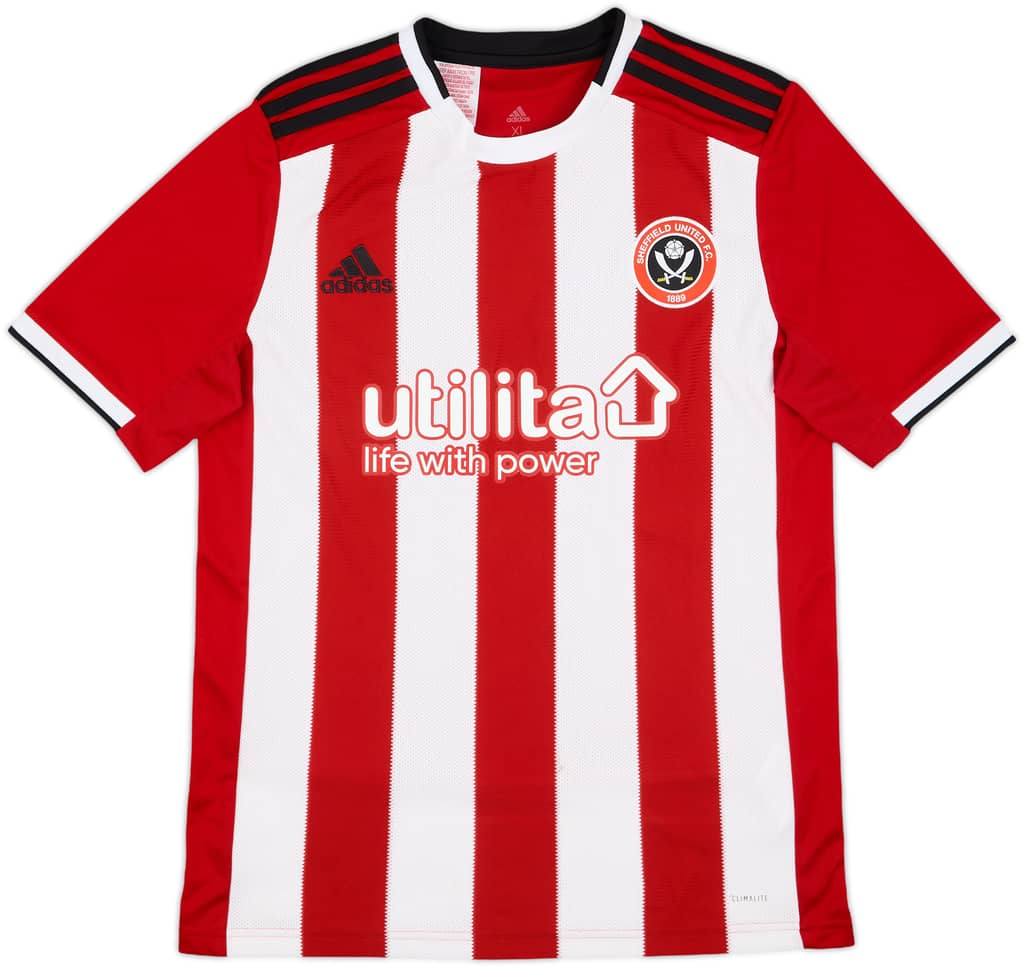 2019-20 Sheffield United Home Shirt - 8/10 - (XL.Boys)
