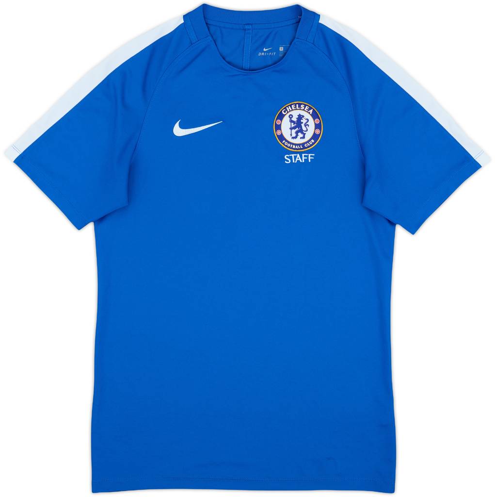 2017-18 Chelsea Nike 'Staff' Training Shirt - 8/10 - (S)
