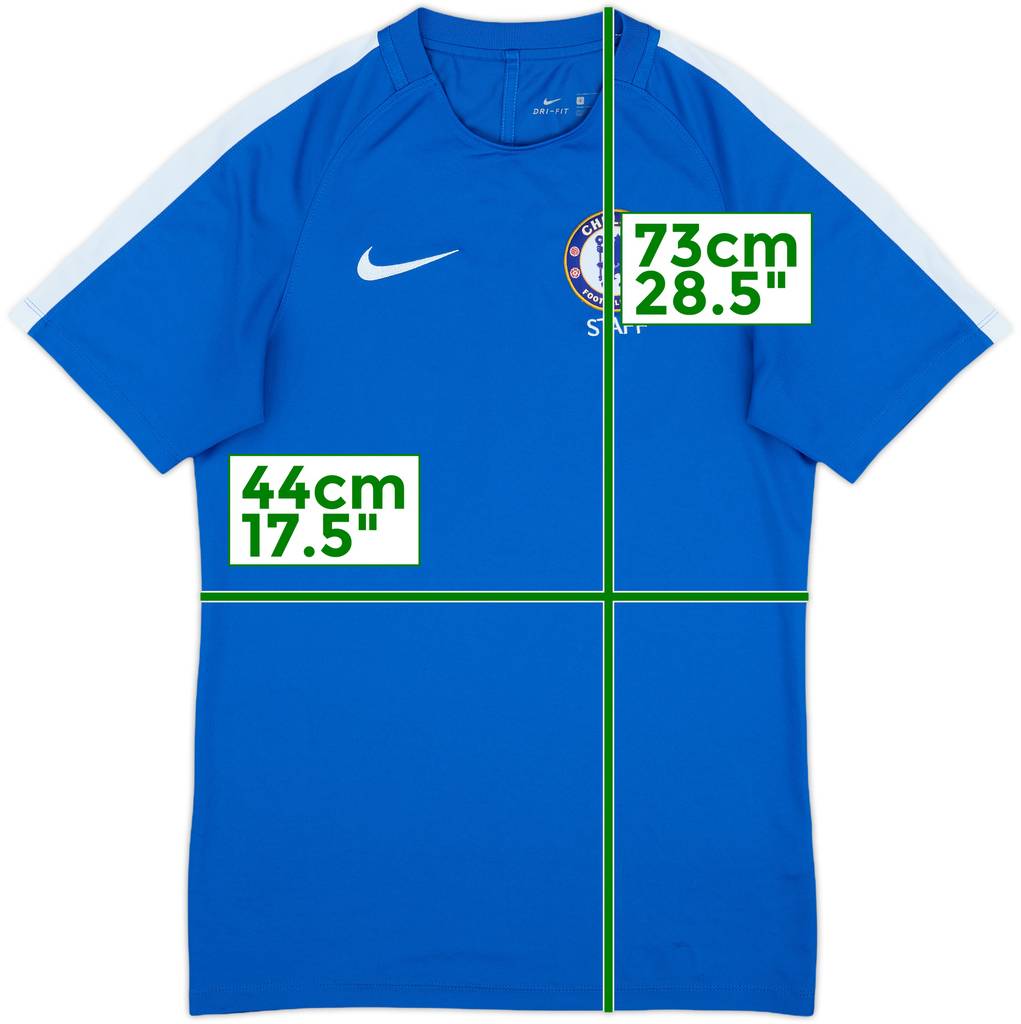 2017-18 Chelsea Nike 'Staff' Training Shirt - 8/10 - (S)