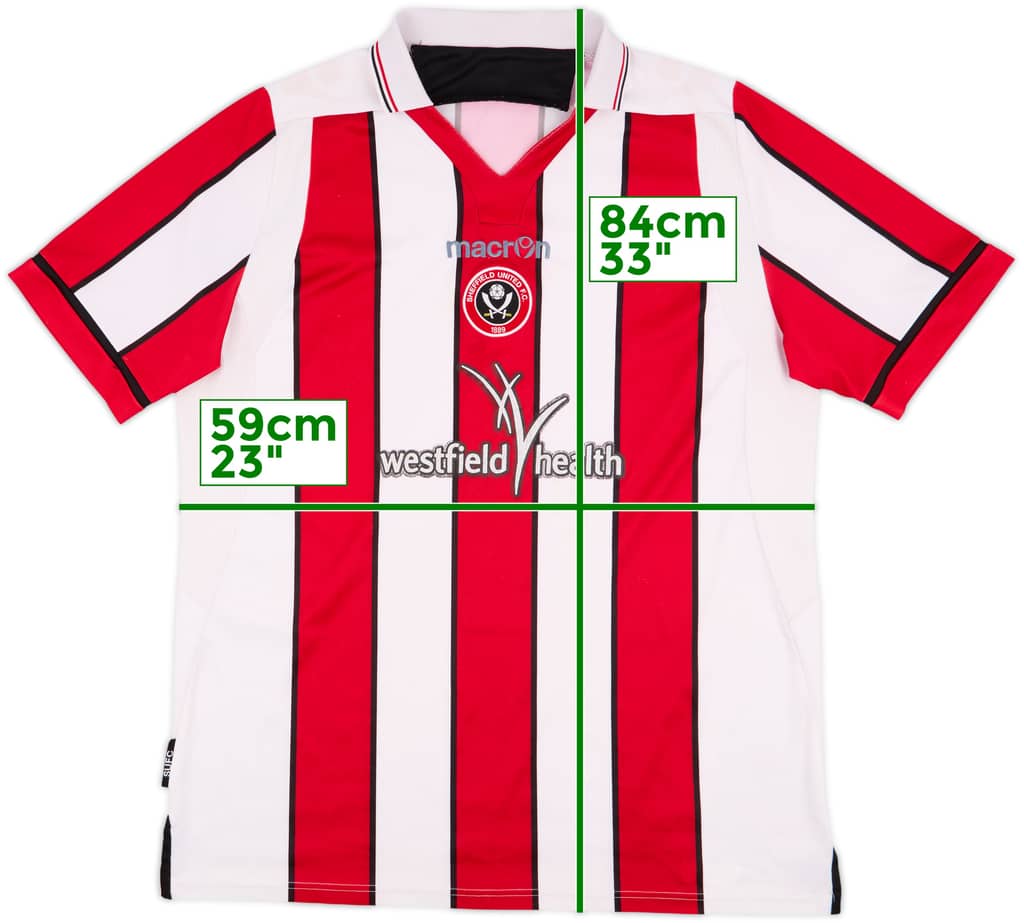 2012-13 Sheffield United Home Shirt - 6/10 - (XXL)