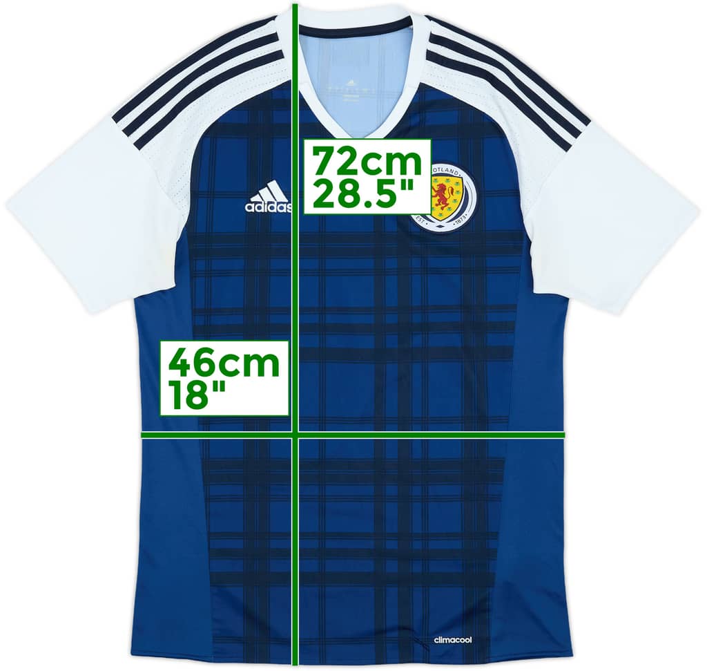 2015-17 Scotland Home Shirt - 10/10 - (S)