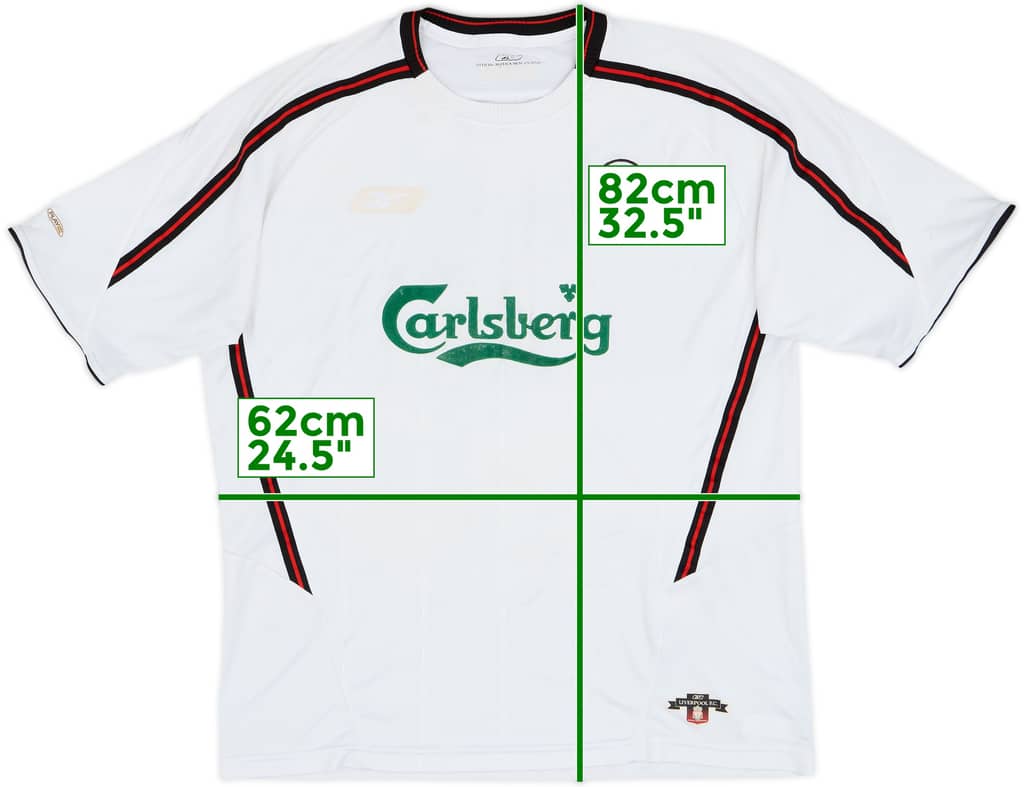 2003-04 Liverpool Away Shirt - 4/10 - (XL)
