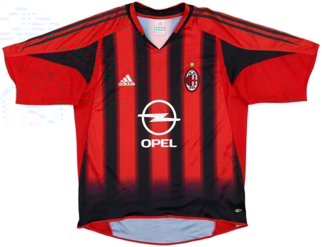 2004-05 AC Milan Home Shirt - 8/10 - (M)