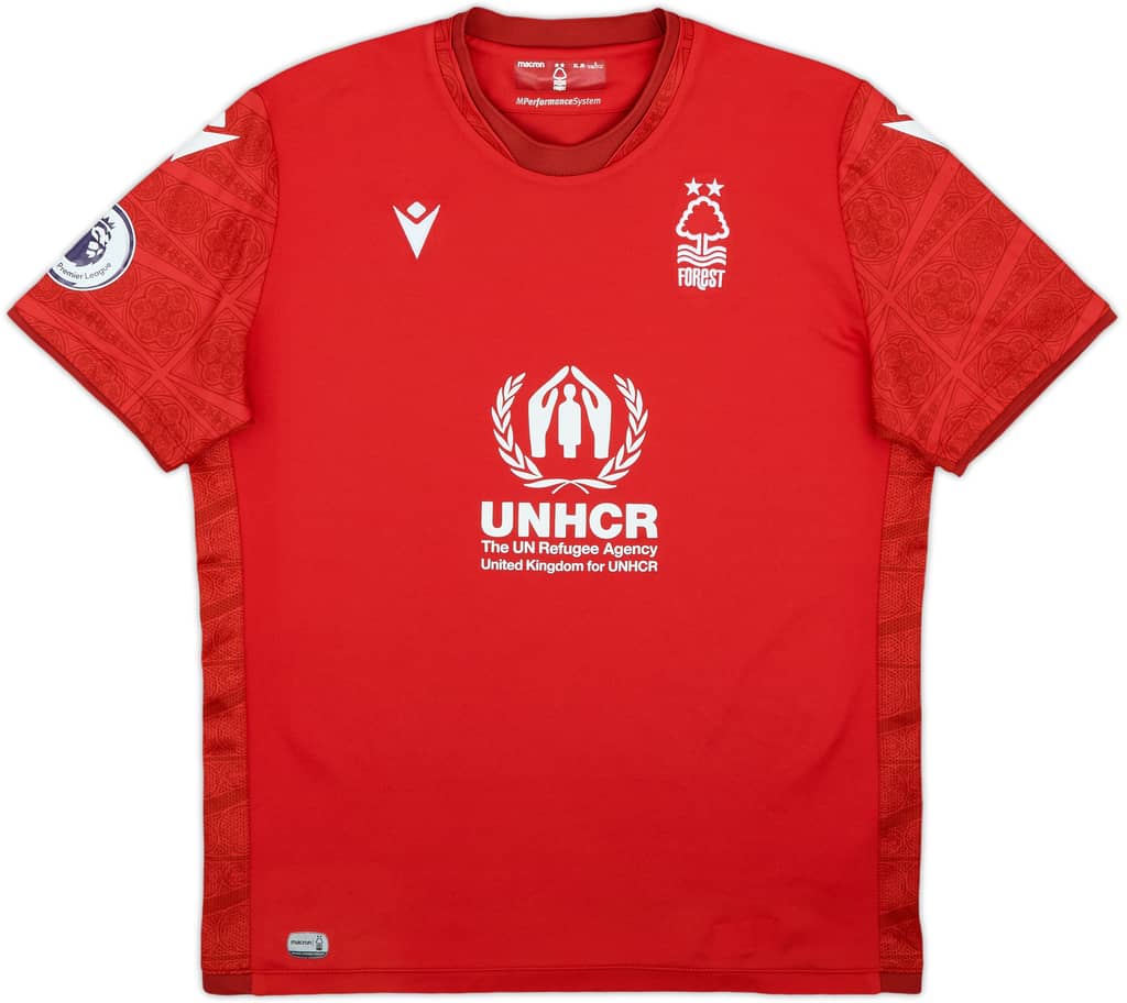 2022-23 Nottingham Forest Home Shirt - 9/10 - (XL.Boys)