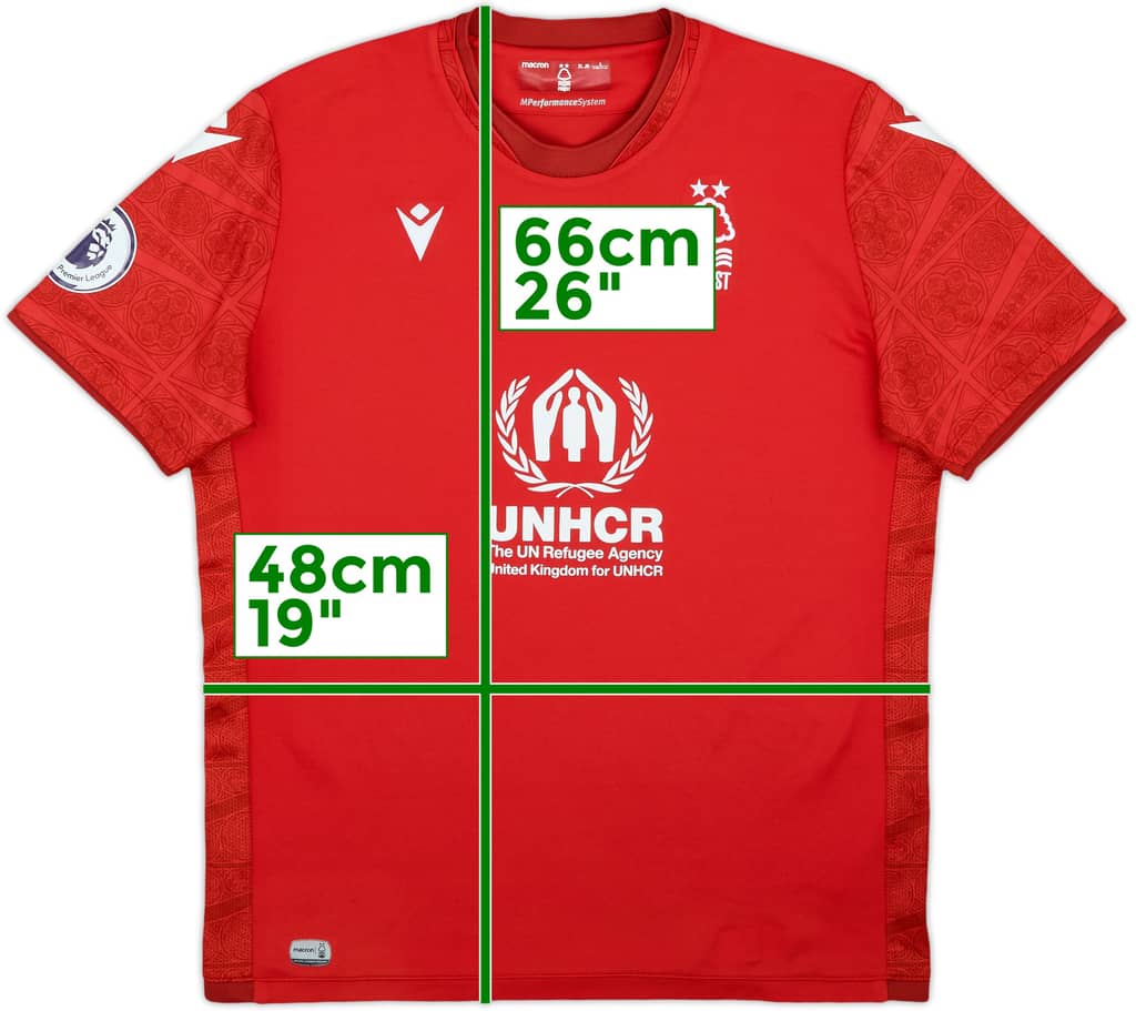 2022-23 Nottingham Forest Home Shirt - 9/10 - (XL.Boys)