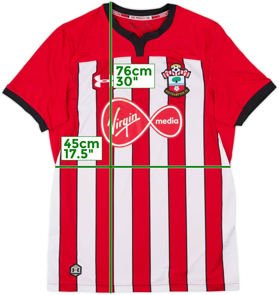 2018-19 Southampton Home Shirt - 6/10 - (M)