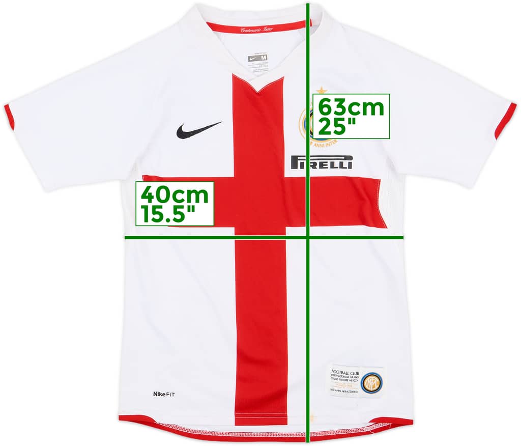 2007-08 Inter Milan Centenary Away Shirt - 8/10 - (M.Boys)