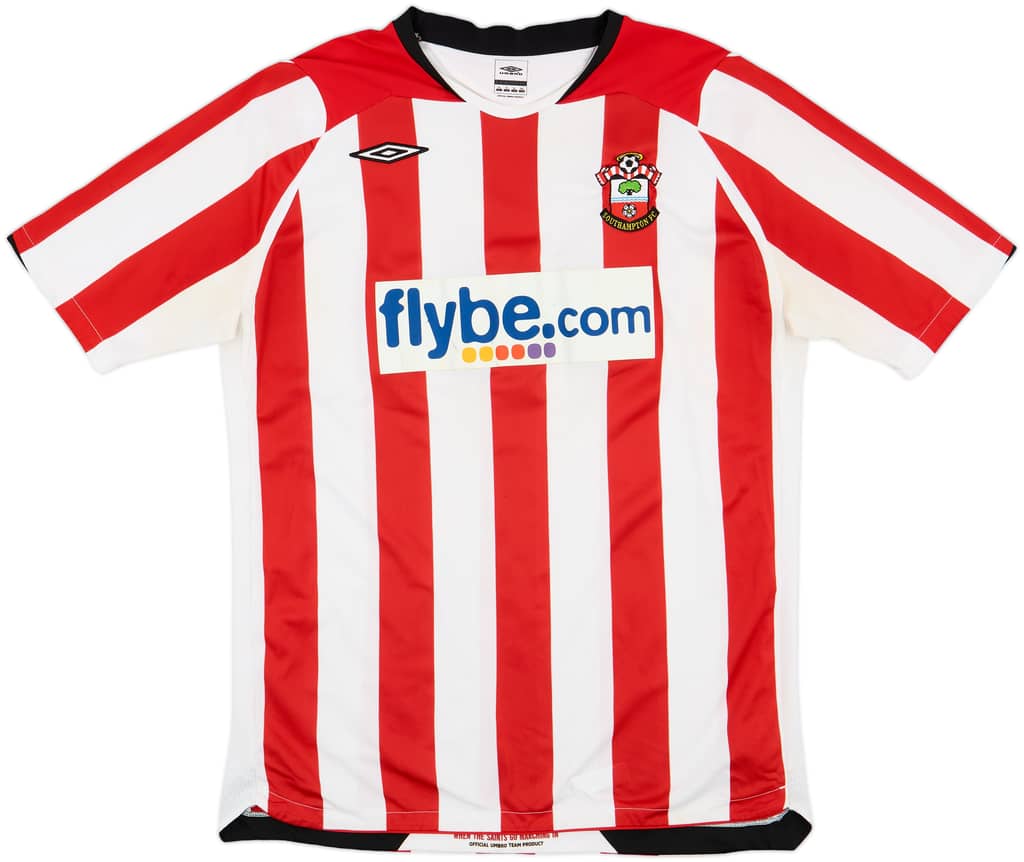 2008-10 Southampton Home Shirt - 7/10 - (XL)