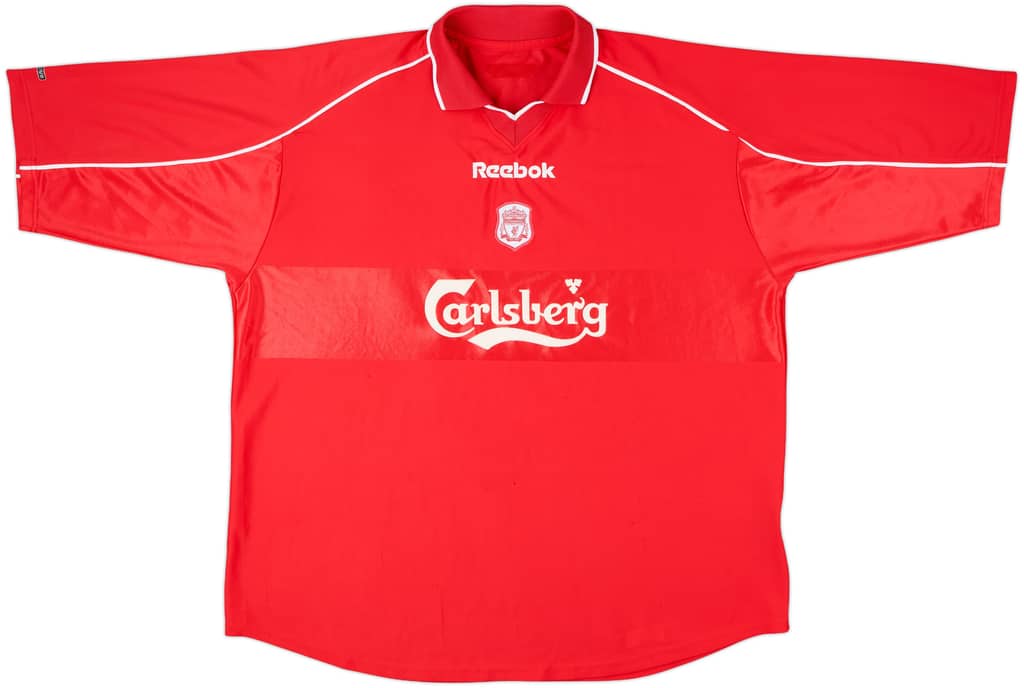 2000-02 Liverpool Home Shirt - 5/10 - (XXL)