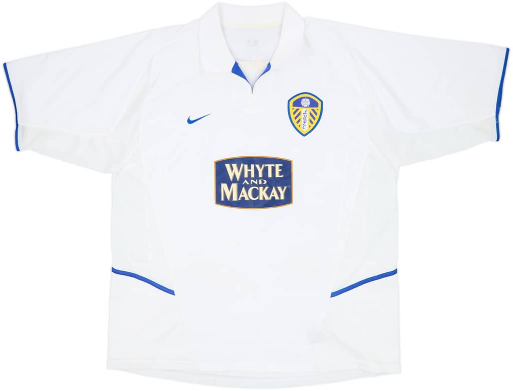 2003-04 Leeds United Home Shirt - 5/10 - (XL)