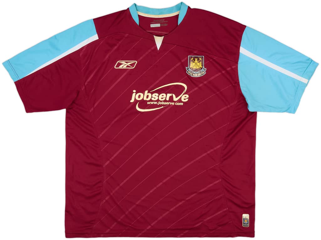 2005-07 West Ham Home Shirt - 5/10 - (XL)
