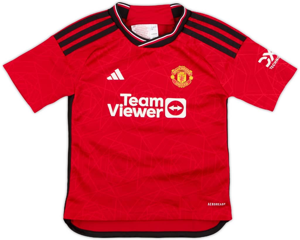 2023-24 Manchester United Home Shirt - 10/10 - (5-6 Years)