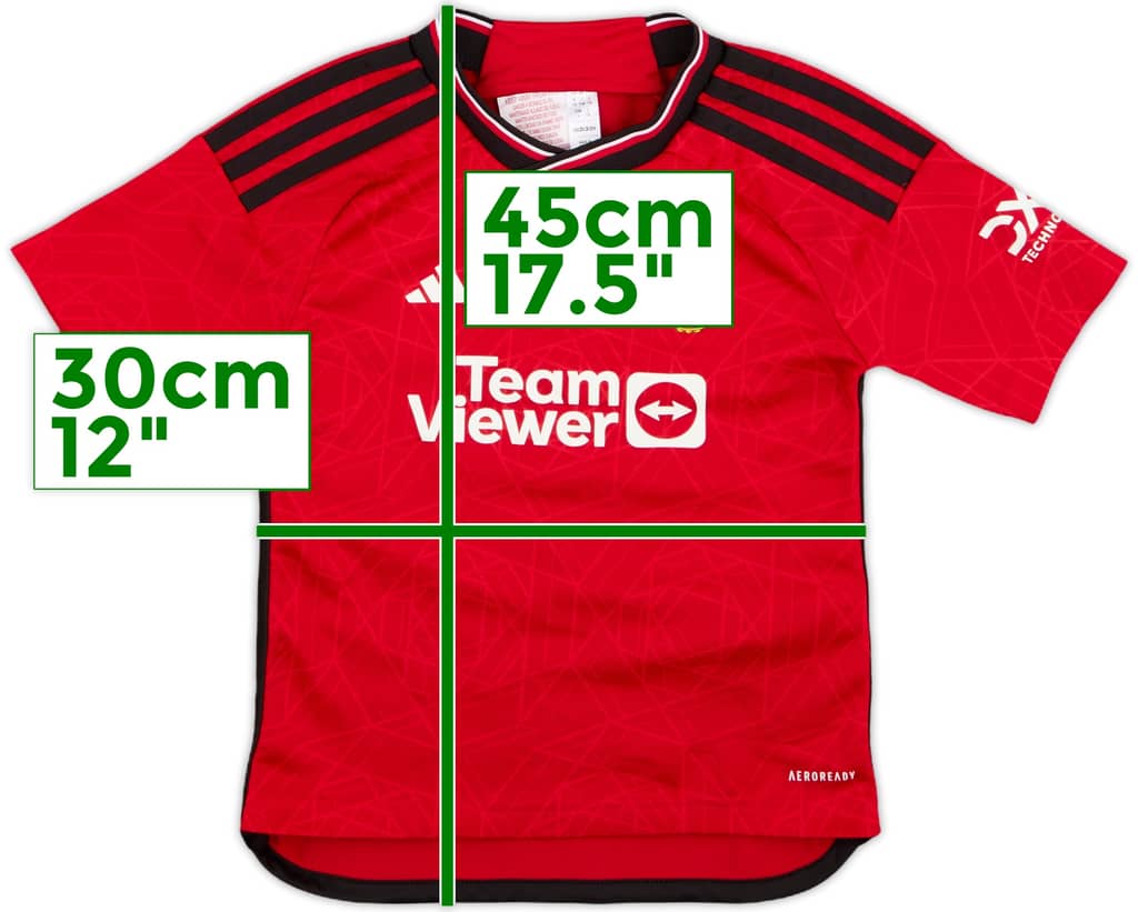 2023-24 Manchester United Home Shirt - 10/10 - (5-6 Years)