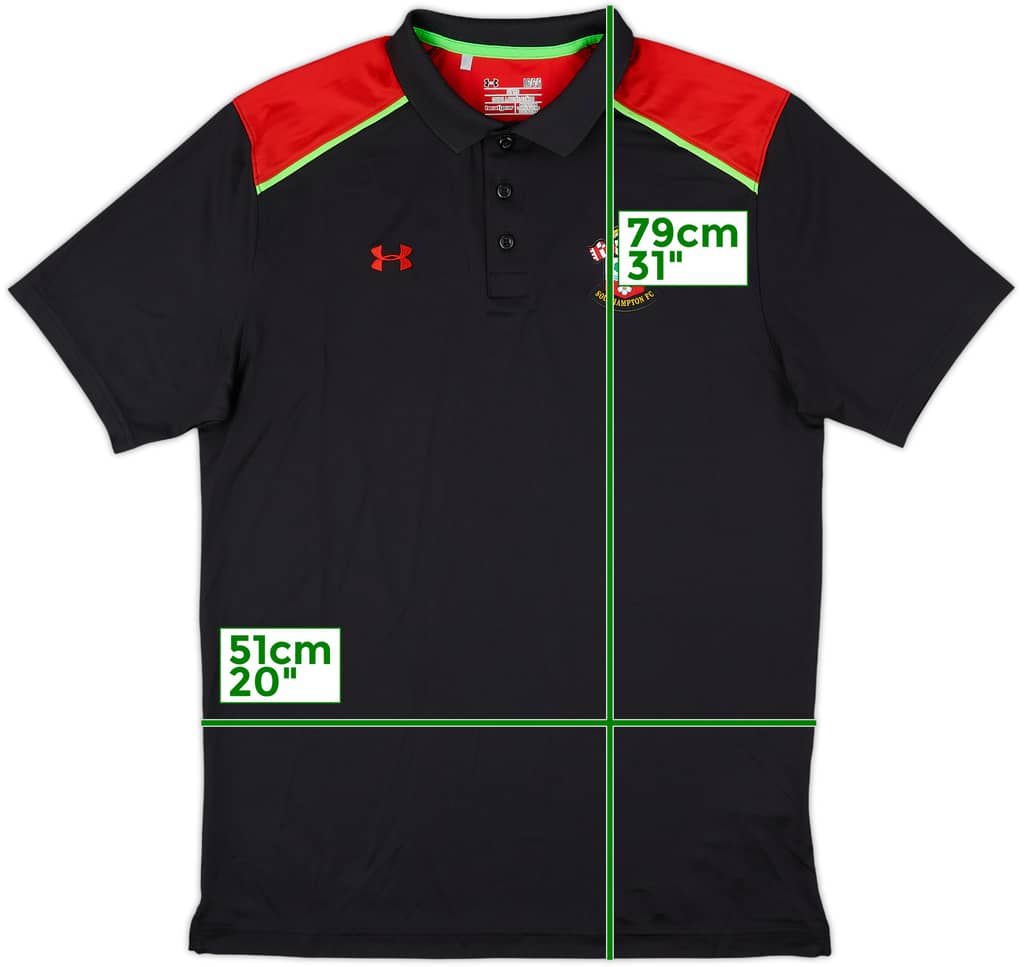 2016-17 Southampton Under Armour Polo Shirt - 9/10 - (L)