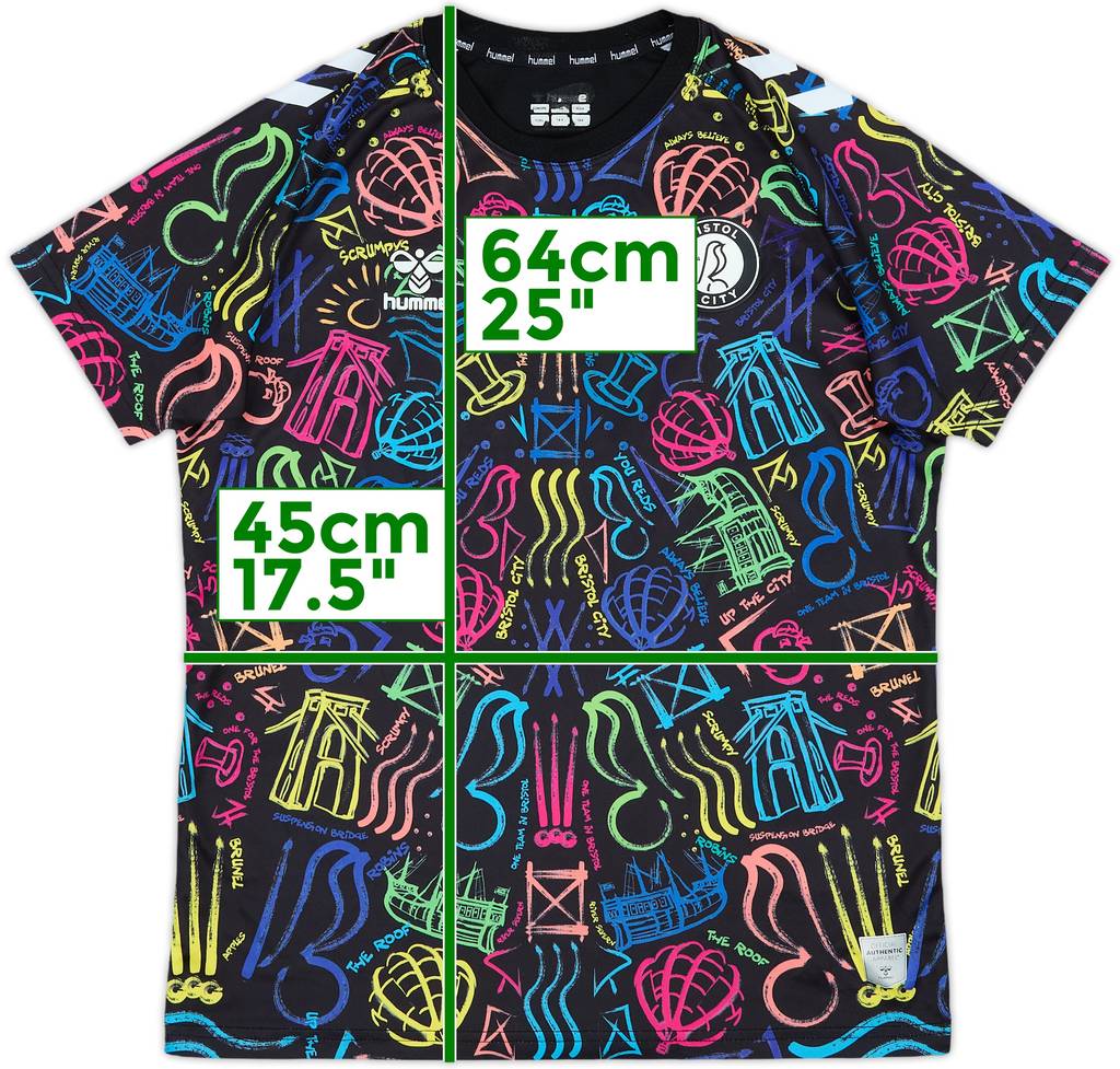 2022-23 Bristol City GK S/S Shirt - 8/10 - (L.Boys)
