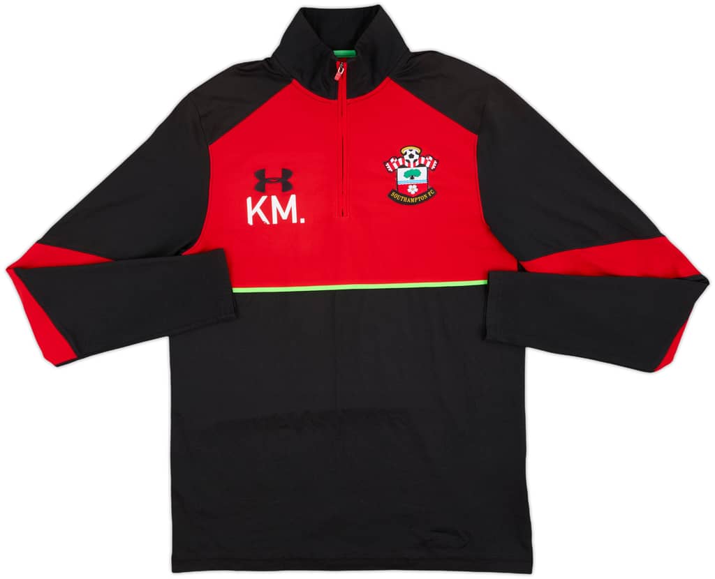 2016-17 Southampton Under Armour 1/4 Zip Drill Top KM - 7/10 - (M)