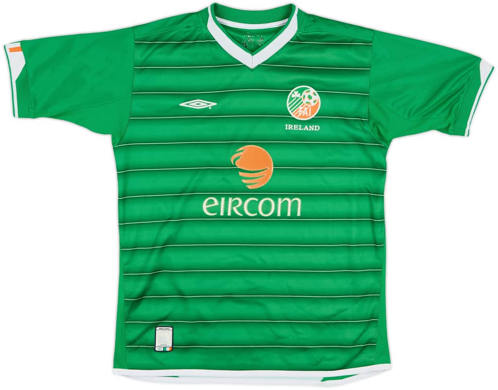 2003-04 Ireland Home Shirt - 8/10 - (XL.Boys)