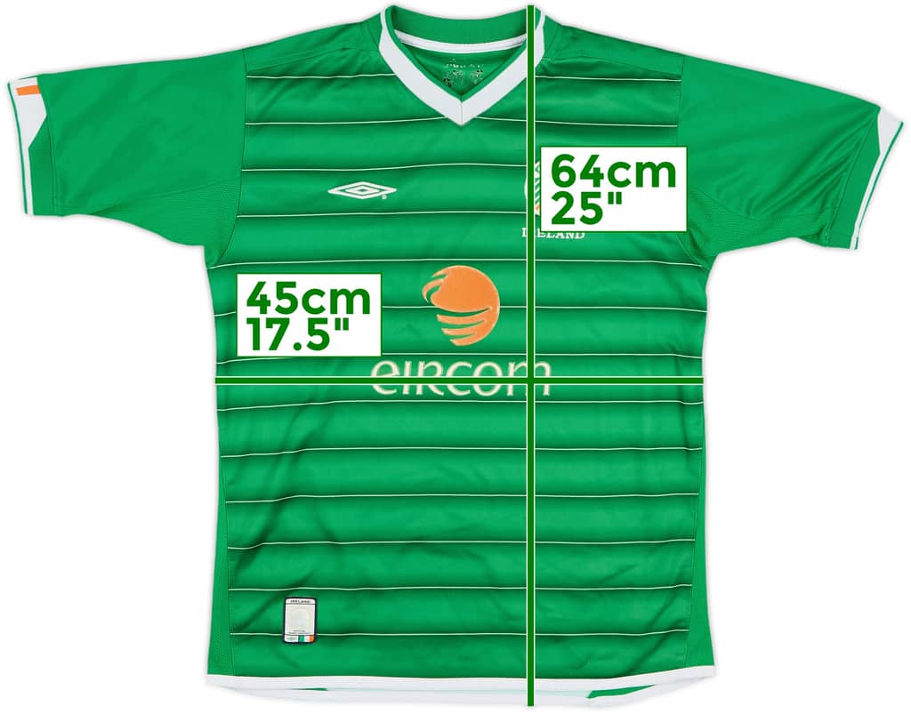 2003-04 Ireland Home Shirt - 8/10 - (XL.Boys)