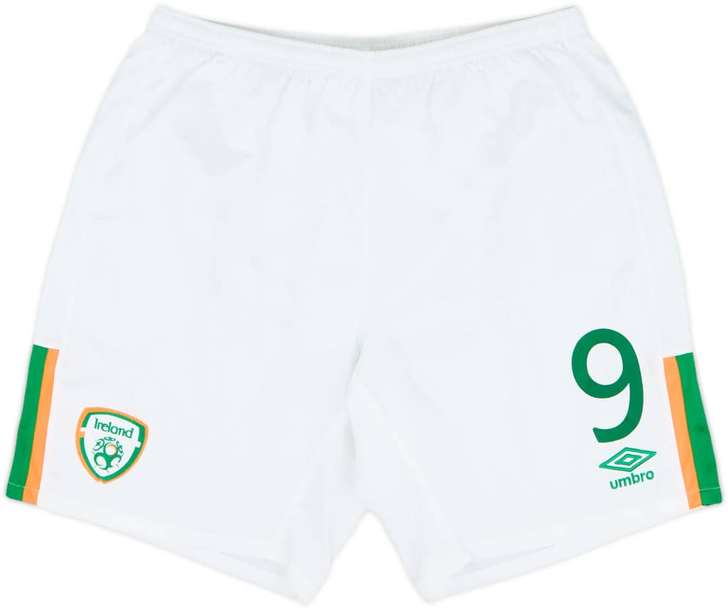 2016-17 Ireland Home Shorts #9 - 8/10 - (L)