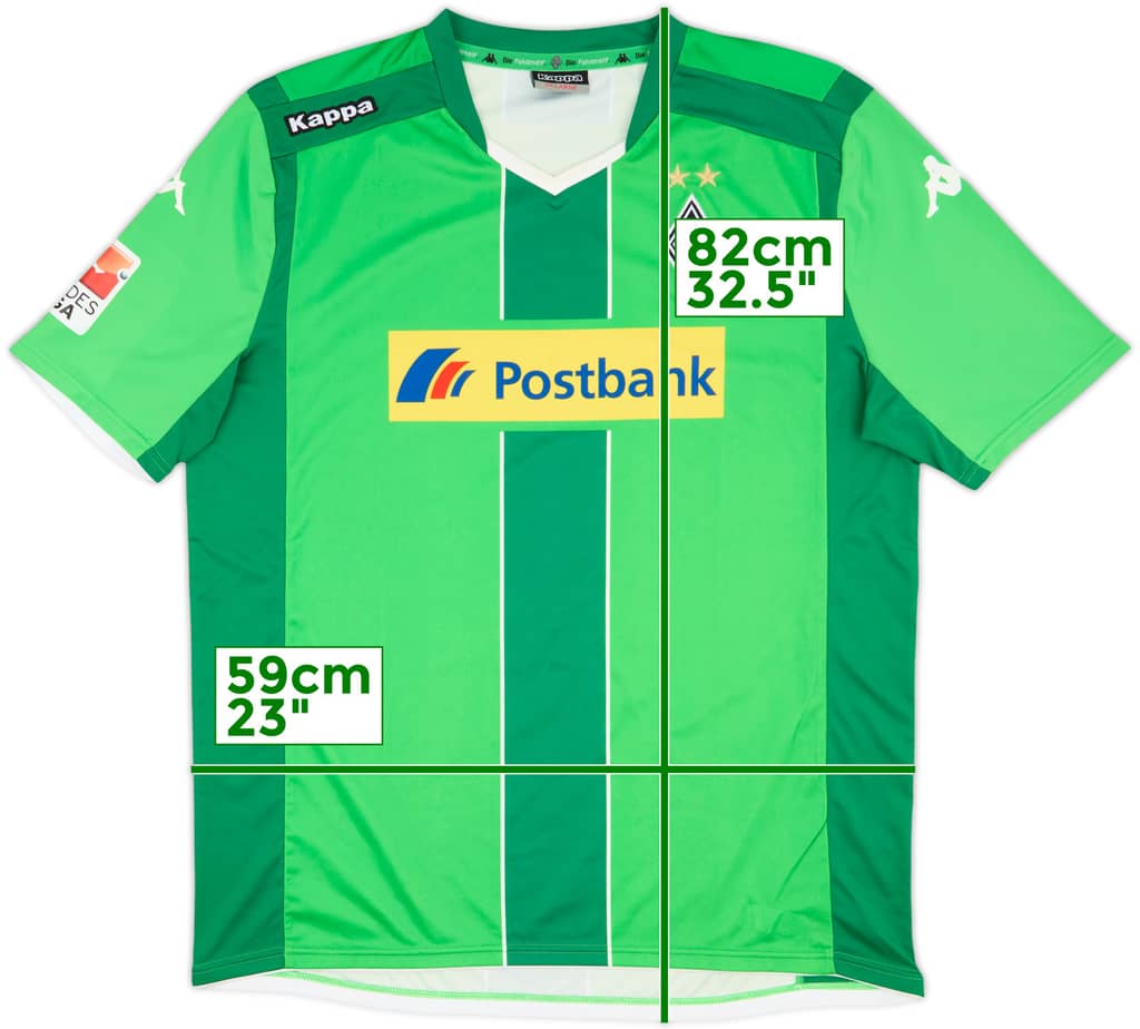 2014-15 Borussia Monchengladbach Away Shirt - 8/10 - (XXL)