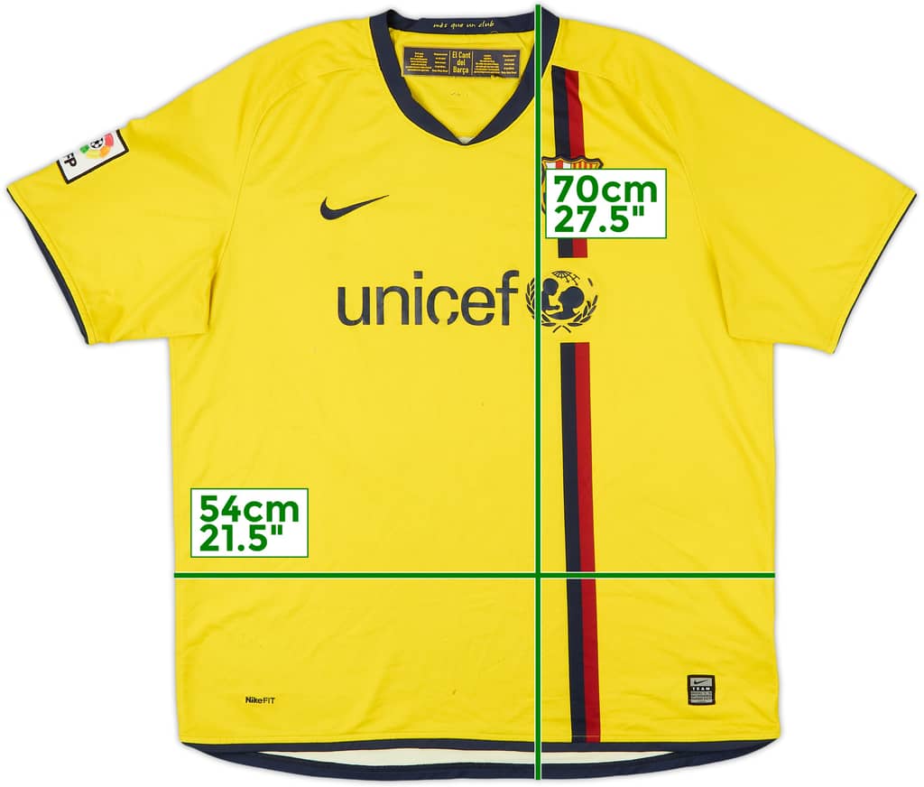 2008-10 Barcelona Away Shirt - 5/10 - (XL)