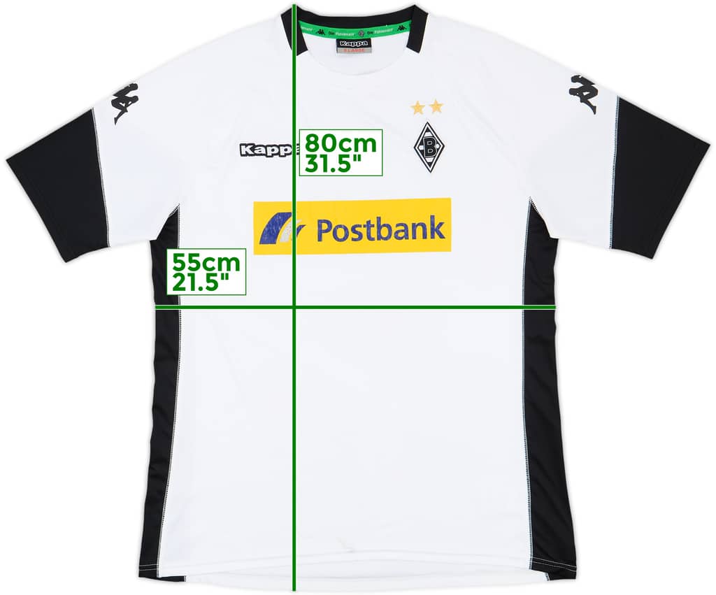 2017-18 Borussia Monchengladbach Home Shirt - 6/10 - (XL)