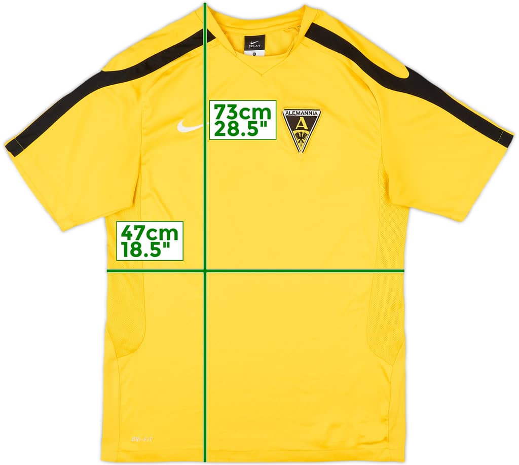 2012-13 Alemannia Aachen Nike Training Shirt - 7/10 - (M)