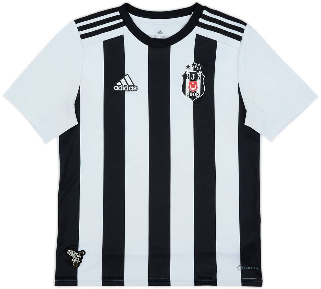 2022-23 Besiktas Away Shirt - 5/10 - (L.Boys)