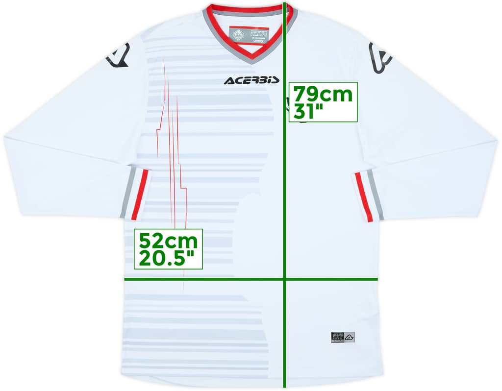2020-21 Cremonese Away L/S Shirt - 8/10 - (L)