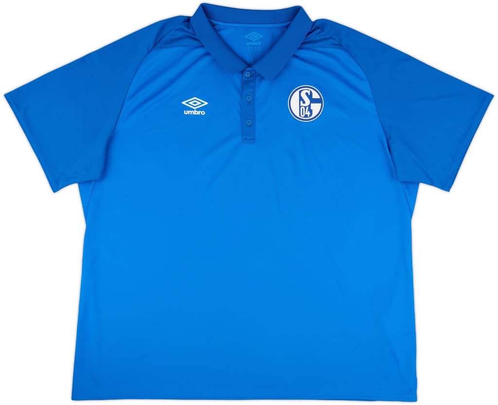 2018-19 Schalke Umbro Polo Shirt - 8/10 - (4XL)